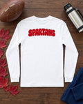 Lima Senior Spartans Bubble Long Sleeve - White