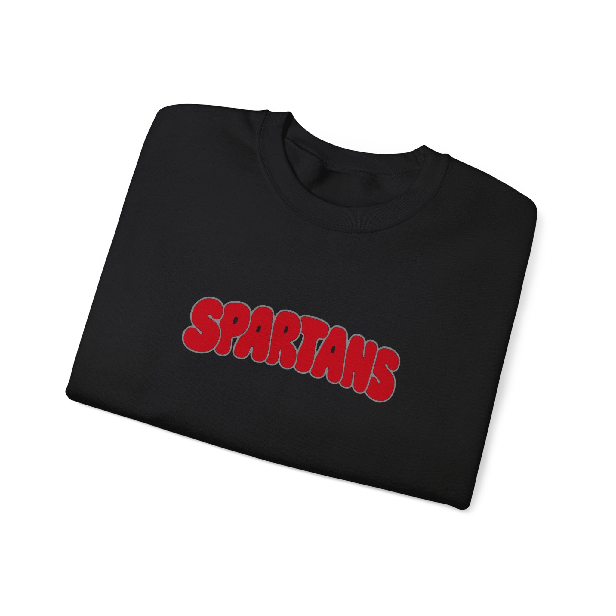 Lima Senior Spartans Bubble Crewneck