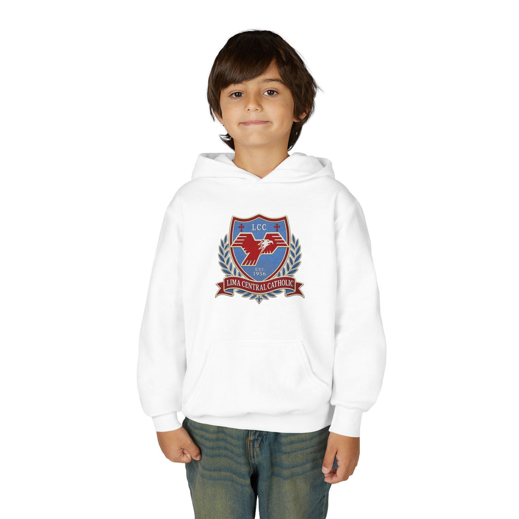 Lima Central Catholic Heritage Crest Youth Hoodie