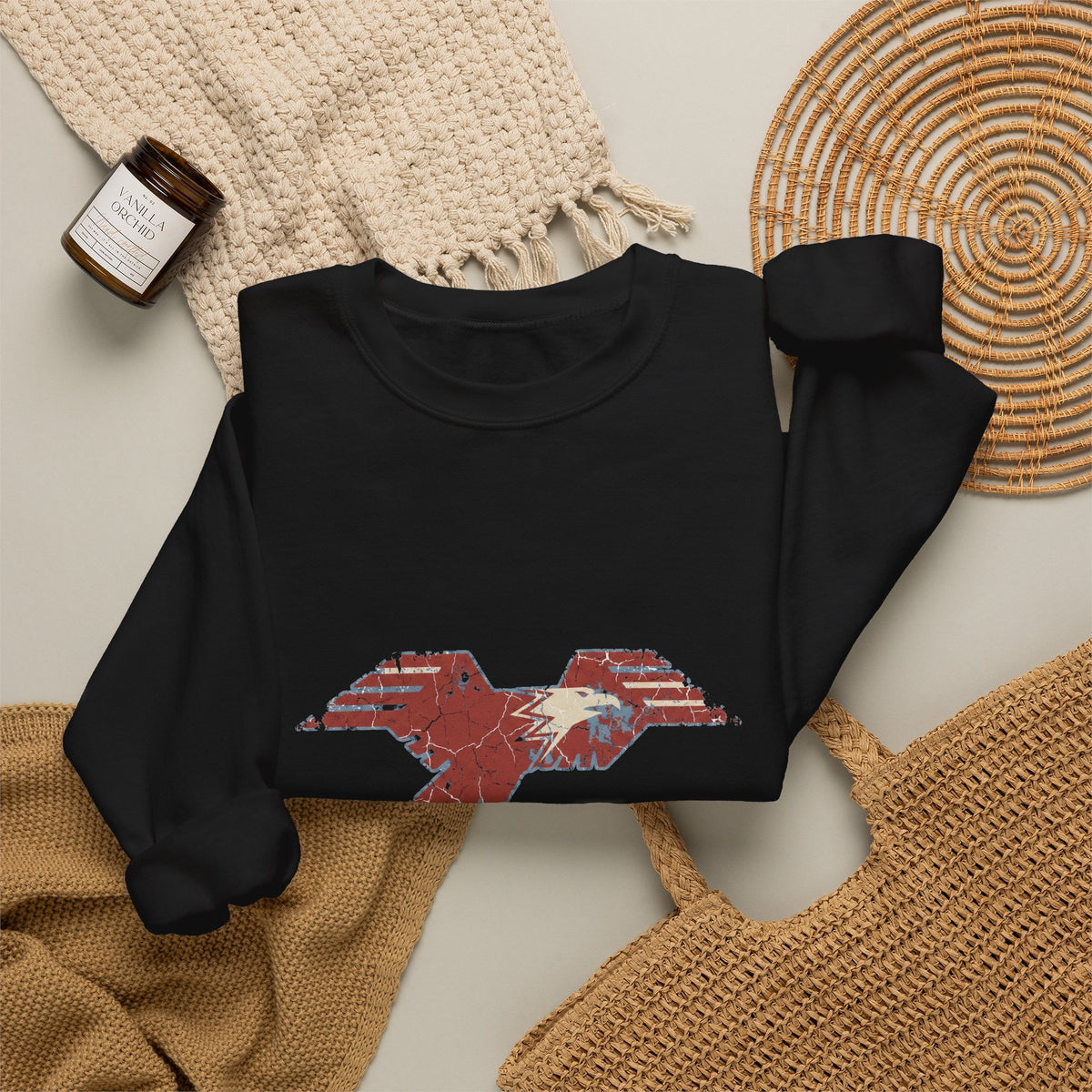 Lima Central Catholic Vintage Mark Crewneck