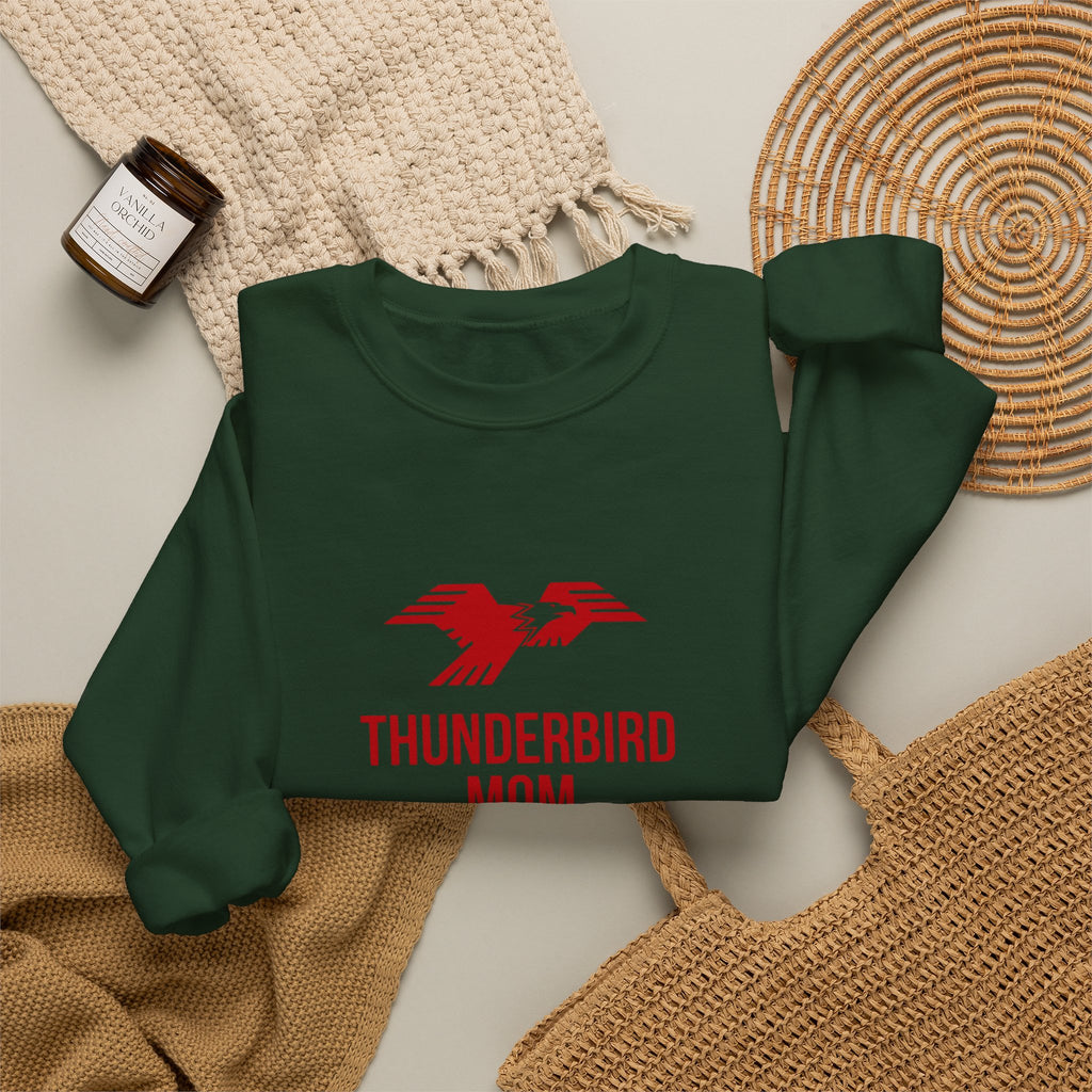 Lima Central Catholic Thunderbird Mom Crewneck