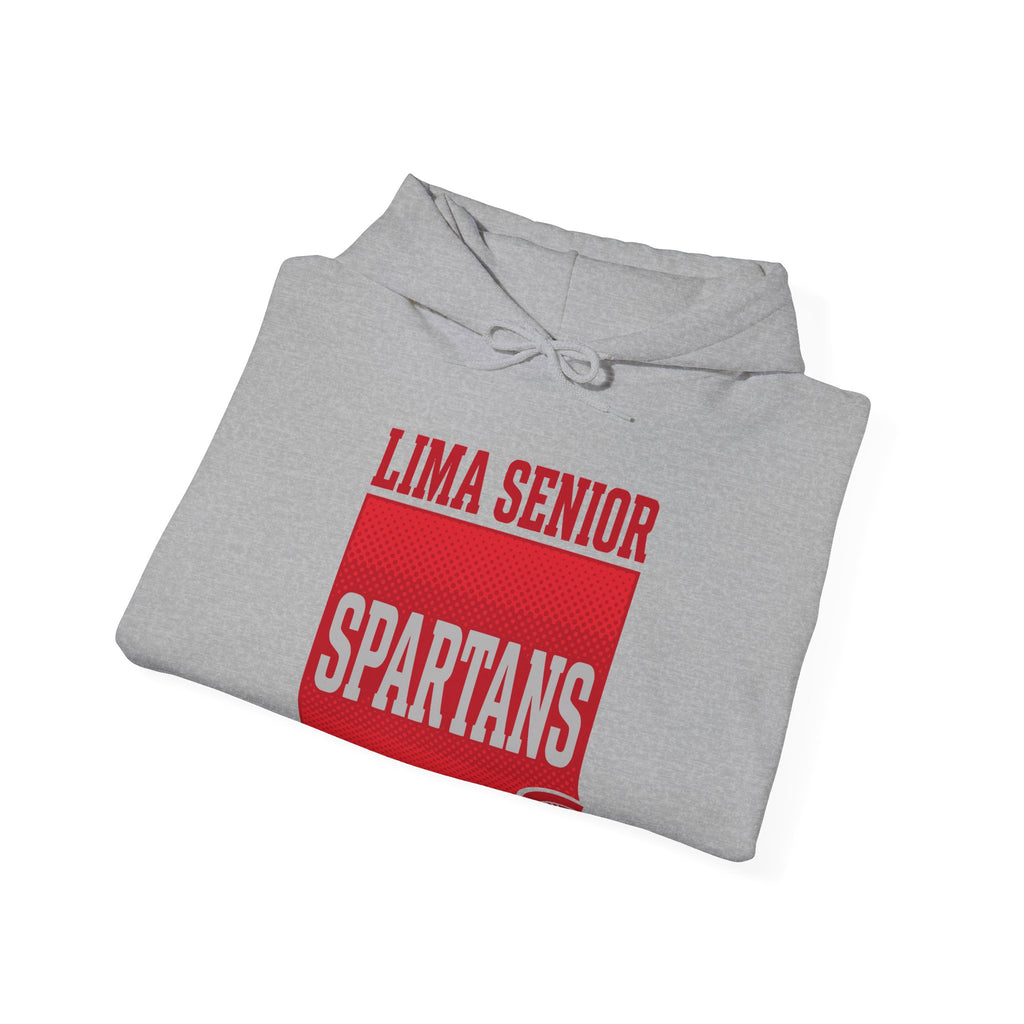 Lima Senior Boxed Mascot Hoodie