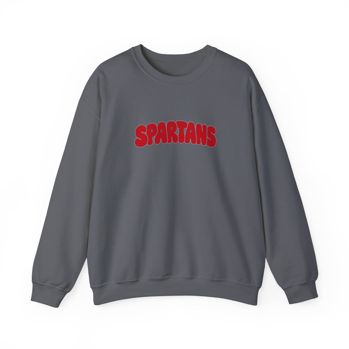 Lima Senior Spartans Bubble Crewneck