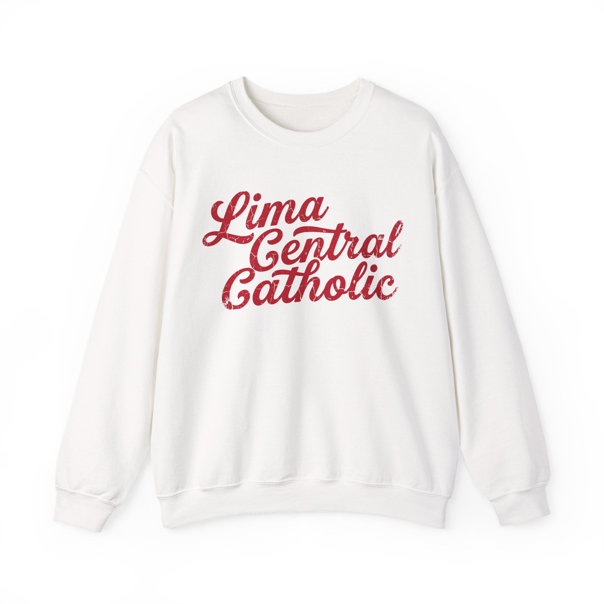 Lima Central Catholic Script Crewneck