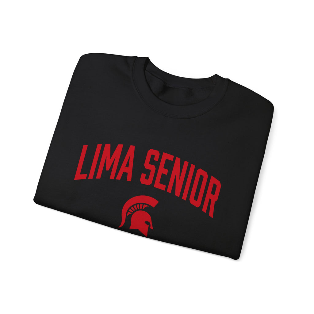 Lima Senior Football Stack Crewneck