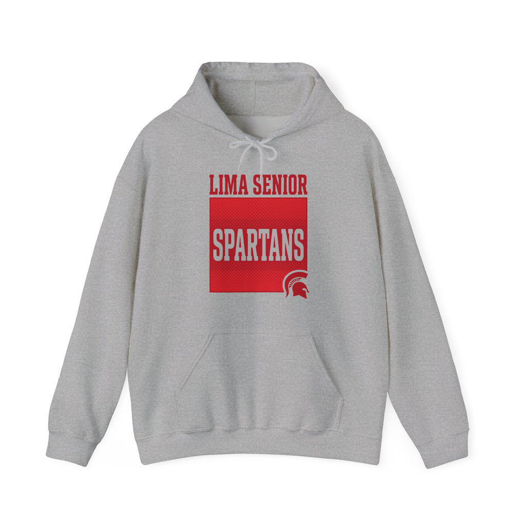 Lima Senior Boxed Mascot Hoodie