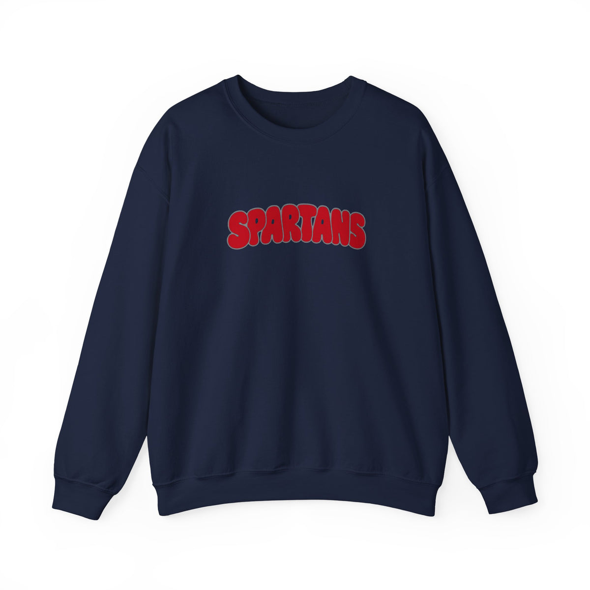 Lima Senior Spartans Bubble Crewneck