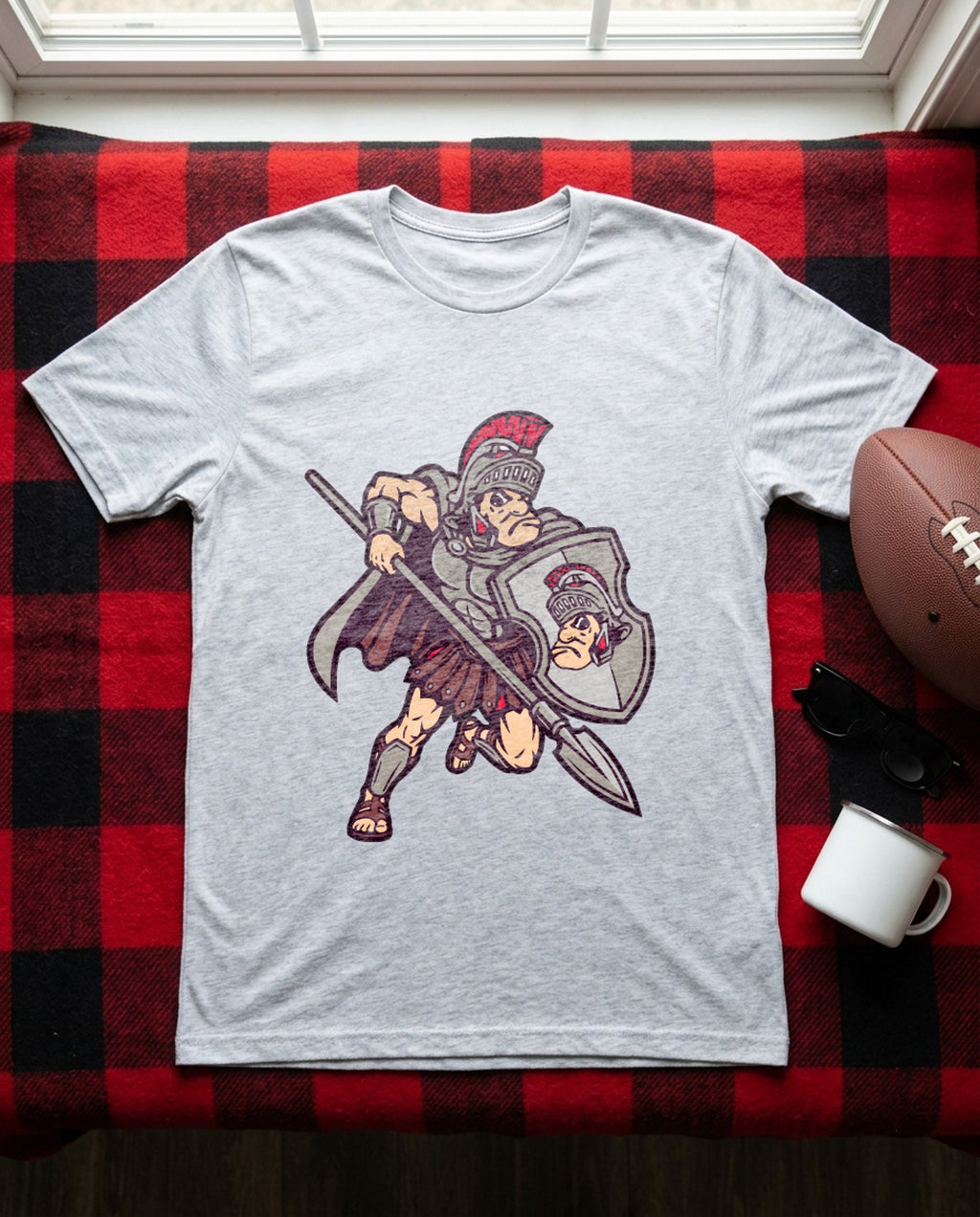 Lima Senior Spartan Warrior Tee - Sport Grey
