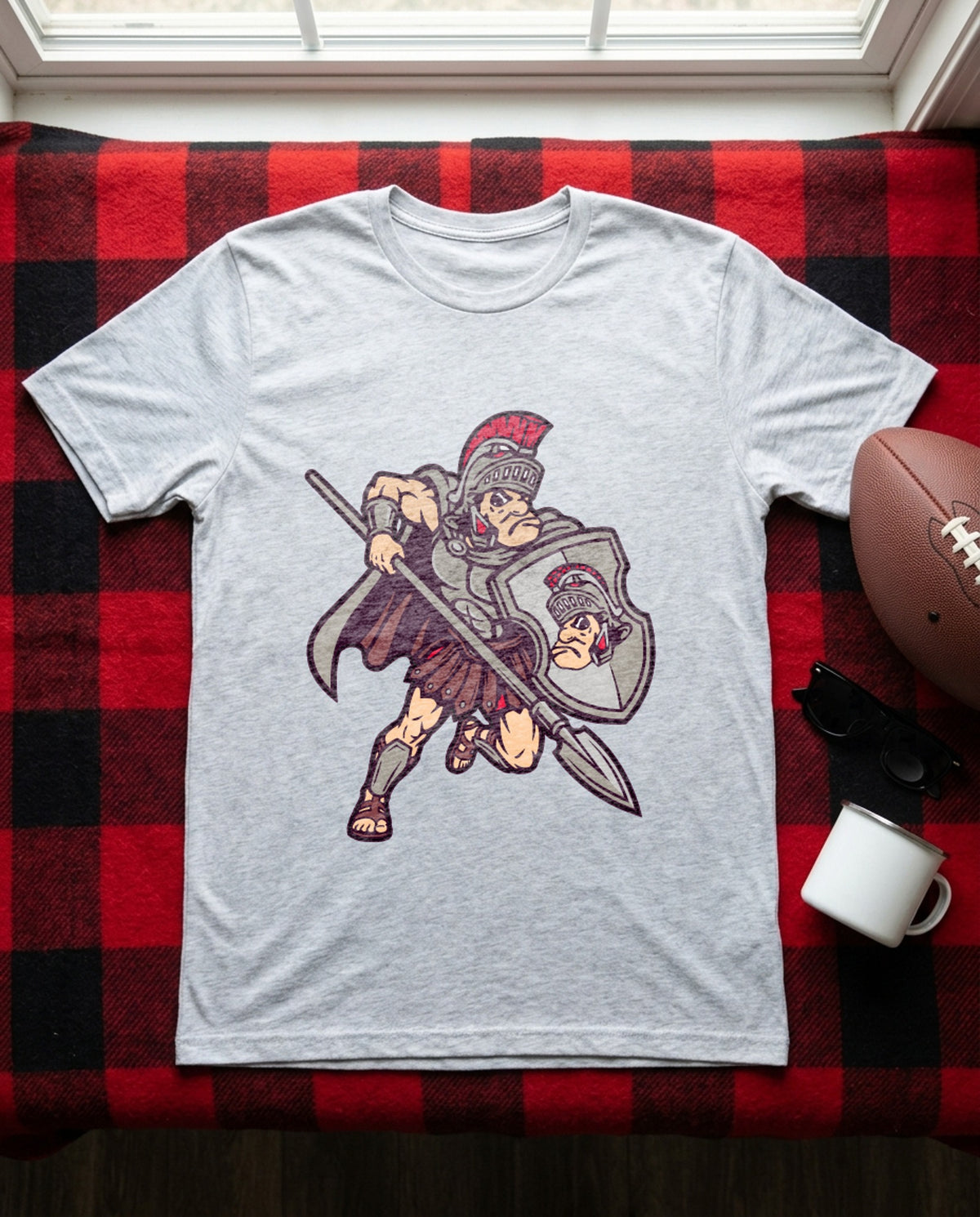 Lima Senior Spartan Warrior Tee - Sport Grey