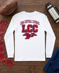 Lima Central Catholic Varsity Lockup Long Sleeve - White