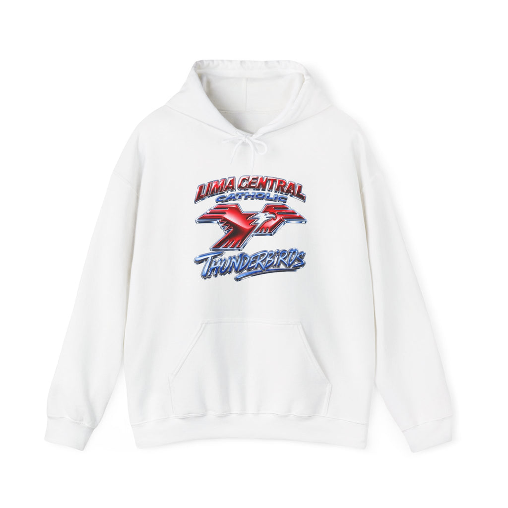 Lima Central Catholic Chrome Y2k Hoodie