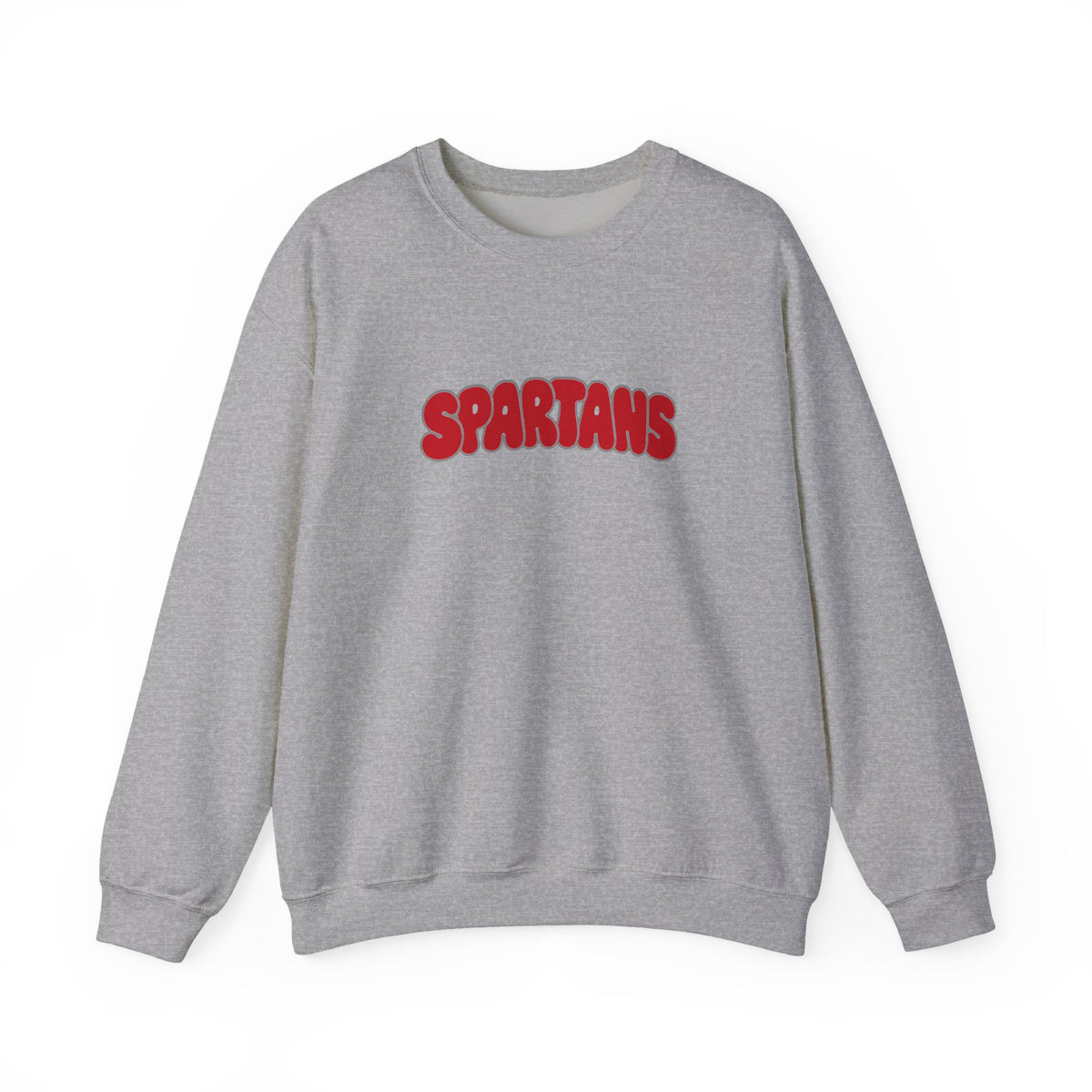 Lima Senior Spartans Bubble Crewneck