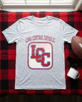 Lima Central Catholic Varsity Patch Tee - Sport Grey