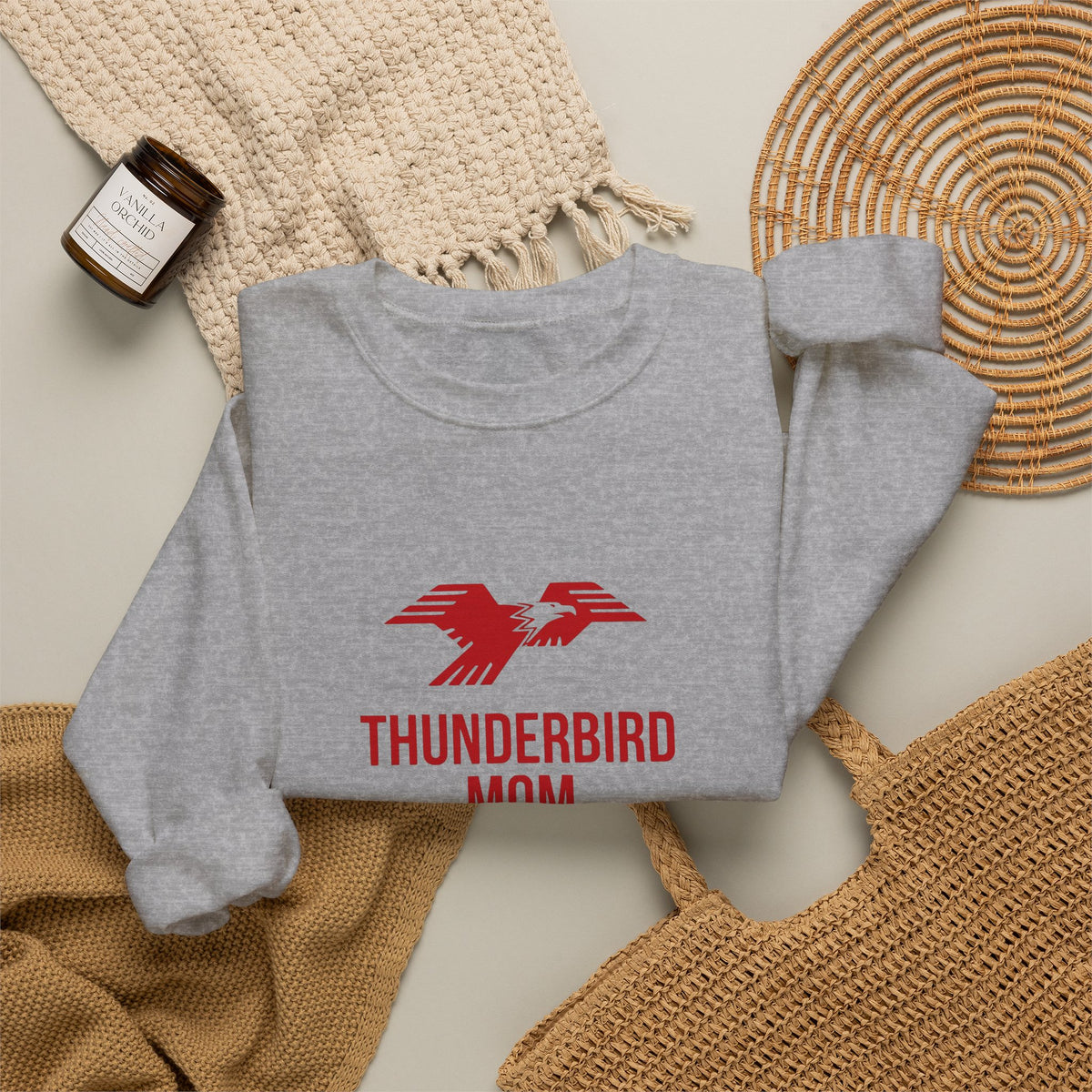 Lima Central Catholic Thunderbird Mom Crewneck
