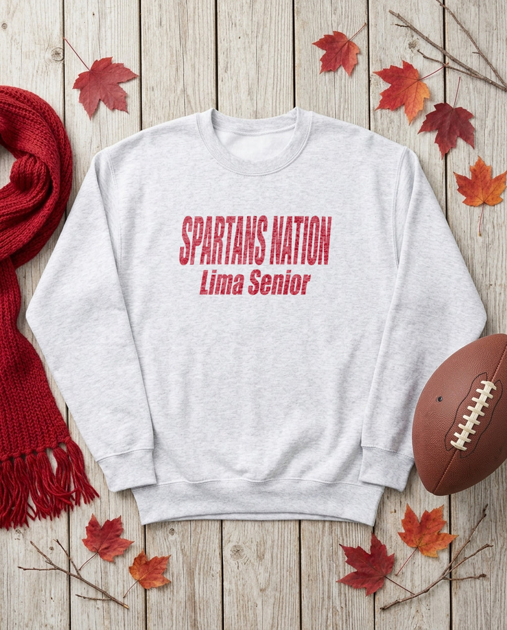 Lima Senior Nation Crewneck - Sport Grey