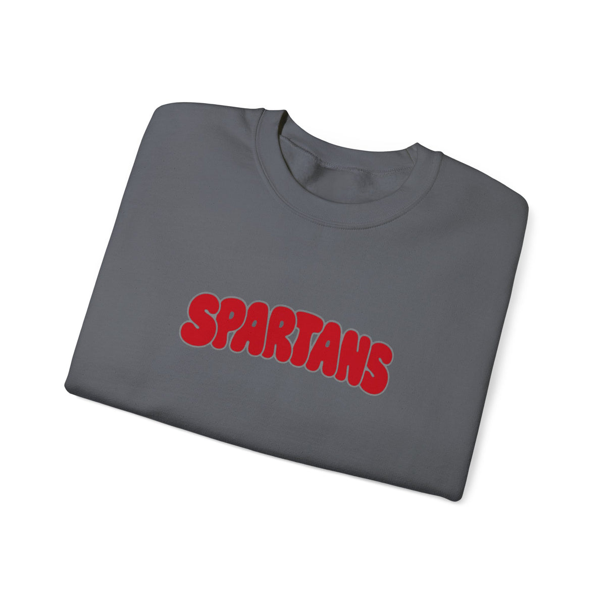 Lima Senior Spartans Bubble Crewneck