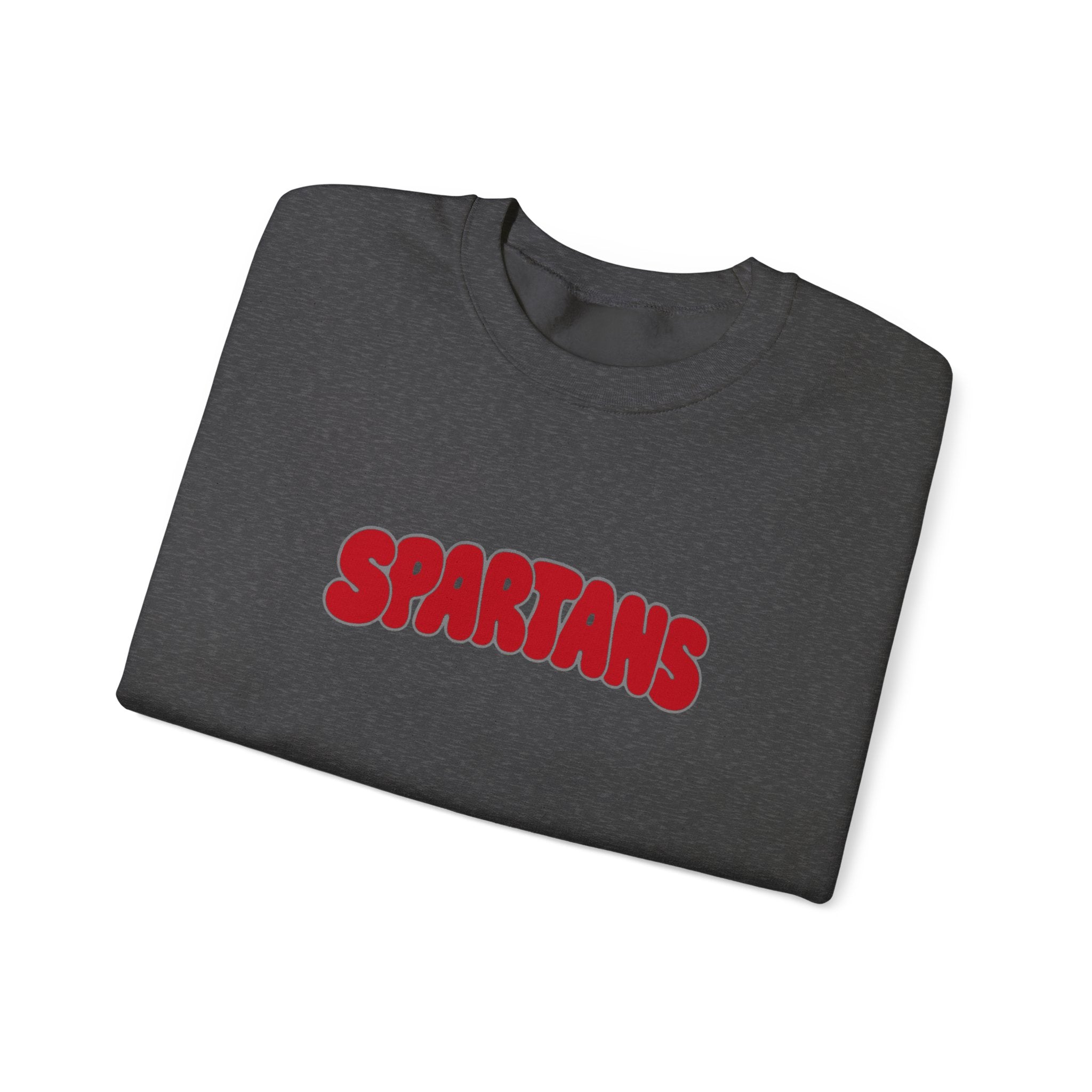 Lima Senior Spartans Bubble Crewneck