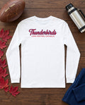 Lima Central Catholic Vintage Script Long Sleeve - White
