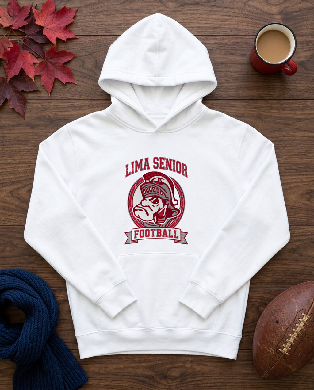 Lima Senior Crest Badge Hoodie