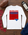 Lima Central Catholic Boxed Mascot Long Sleeve - White