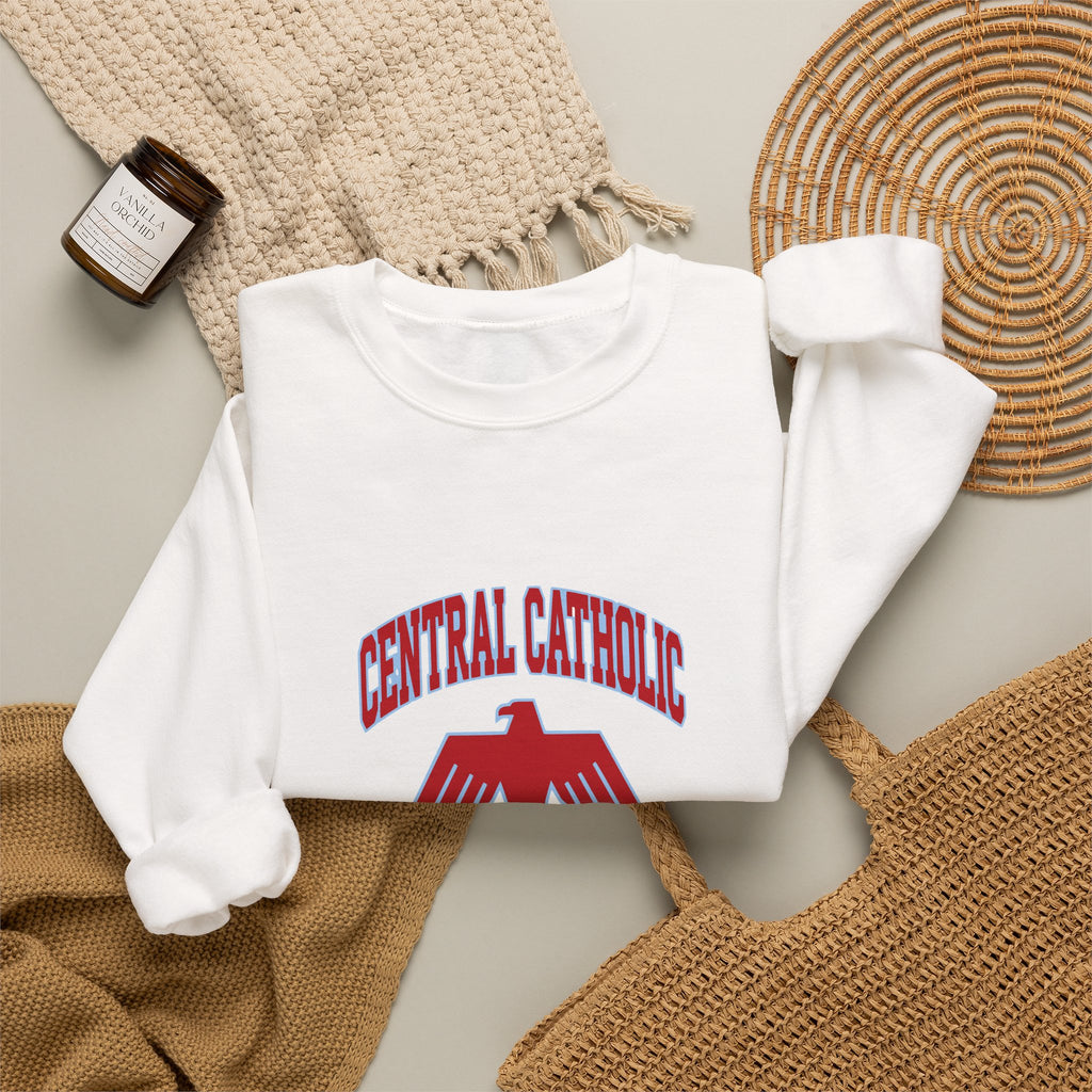 Lima Central Catholic Arch Logo Crewneck