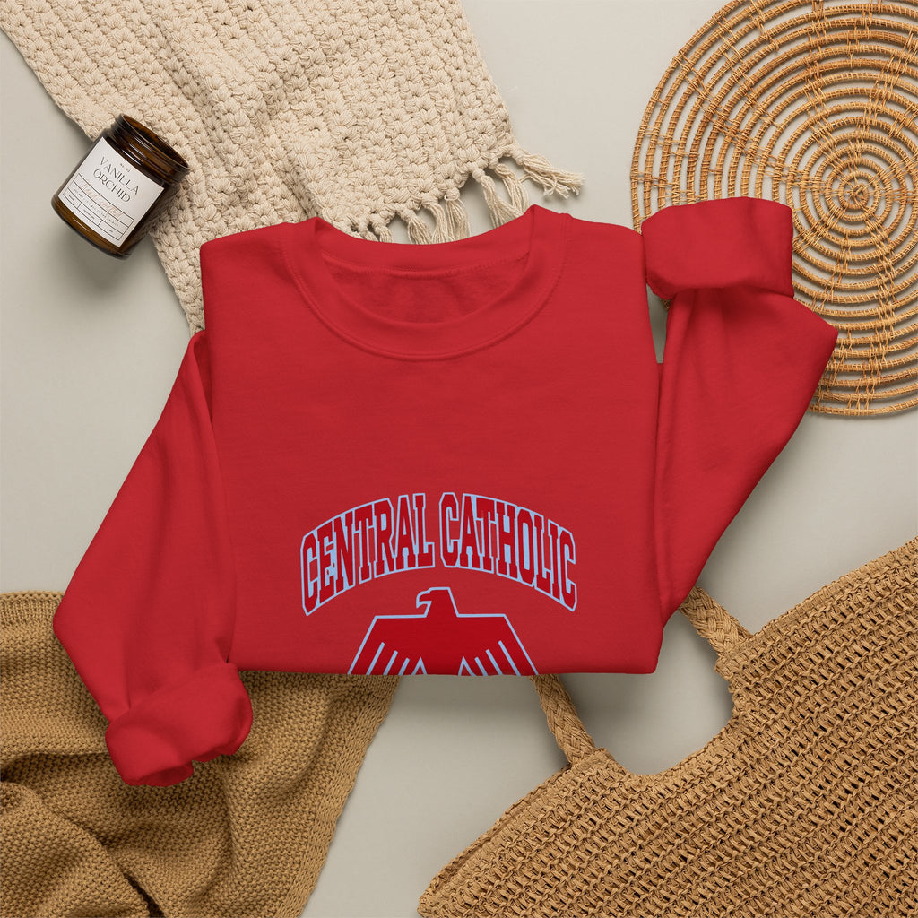 Lima Central Catholic Arch Logo Crewneck