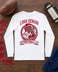 Lima Senior Crest Badge Long Sleeve - White