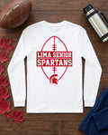 Lima Senior Gridiron Long Sleeve - White