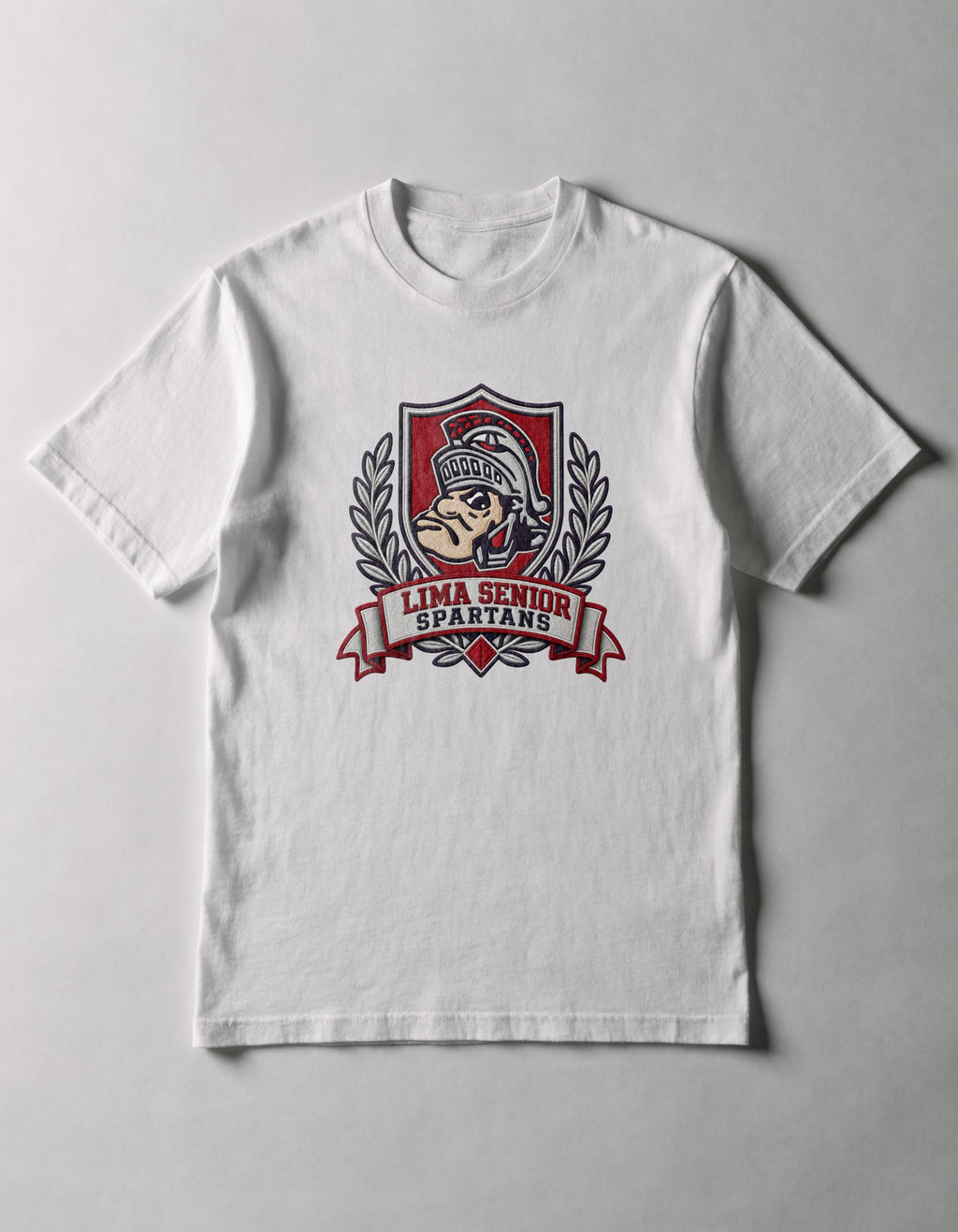 Lima Senior Heritage Crest Youth Tee - White