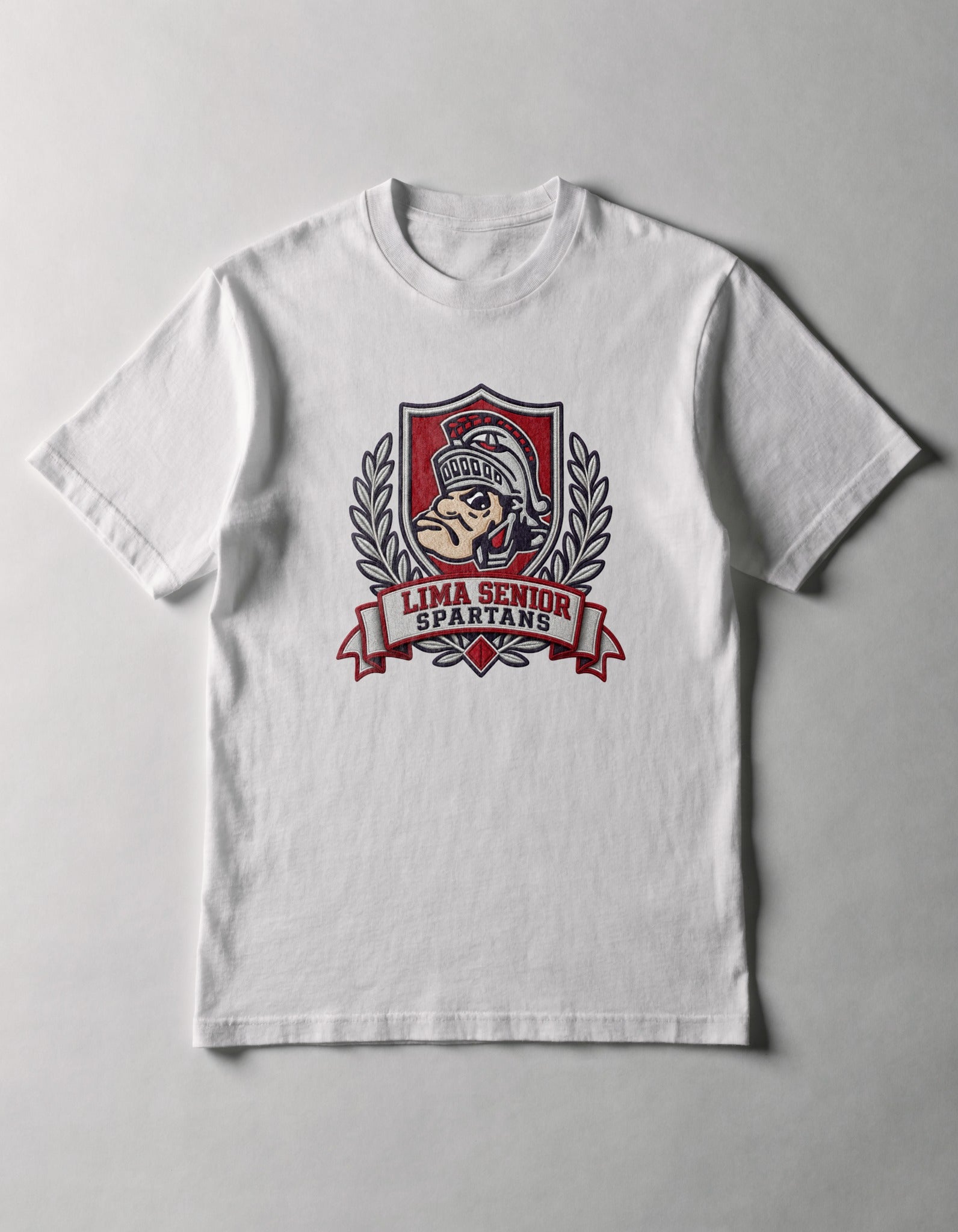 Lima Senior Heritage Crest Youth Tee - White