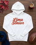 Lima Senior Script Hoodie - White