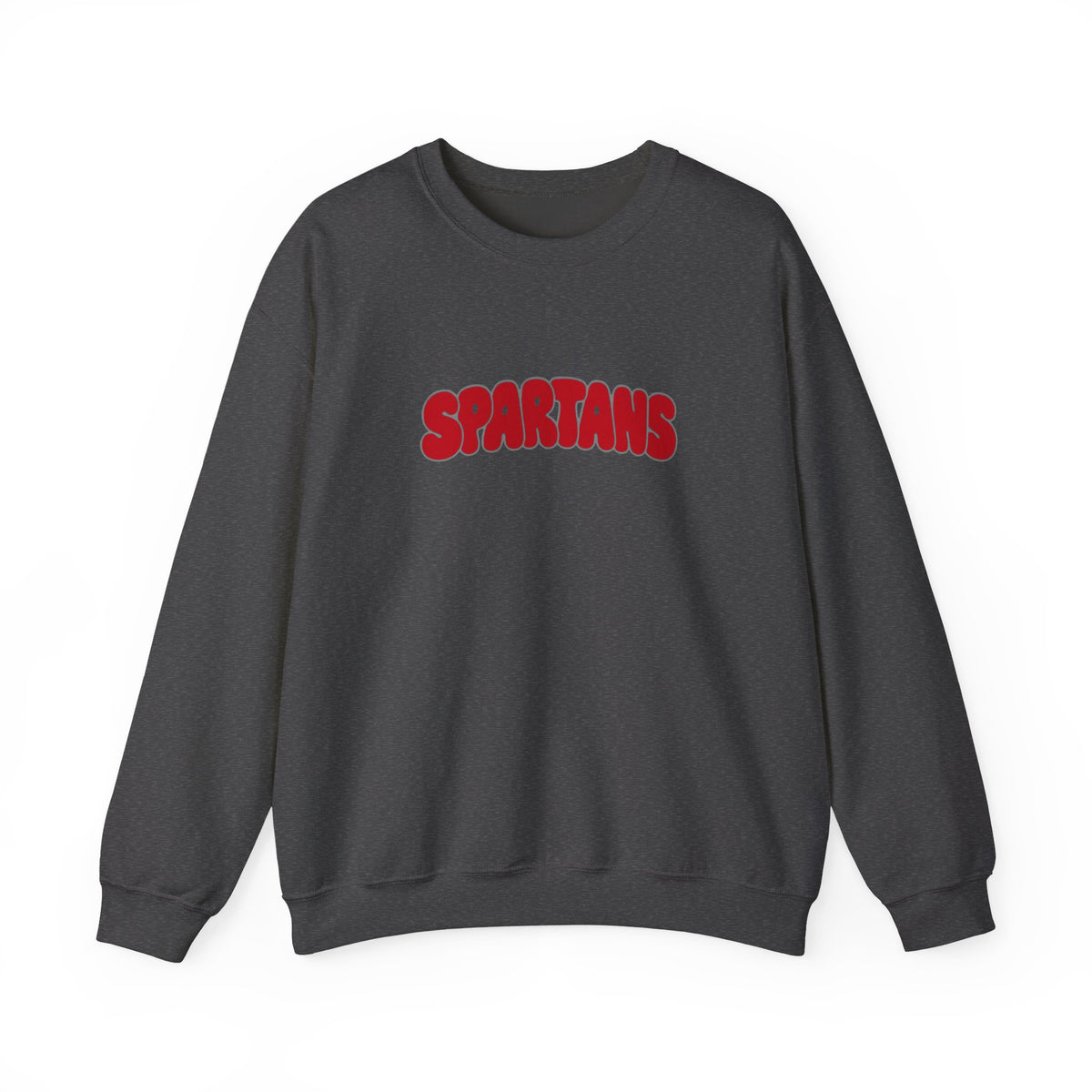Lima Senior Spartans Bubble Crewneck