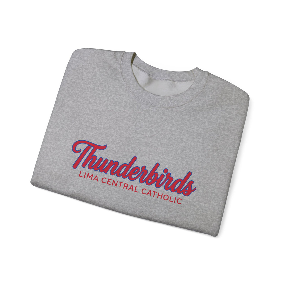 Lima Central Catholic Vintage Script Crewneck