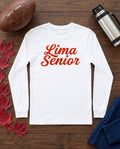 Lima Senior Script Long Sleeve - White
