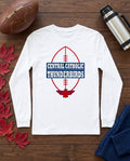Lima Central Catholic Gridiron Long Sleeve - White