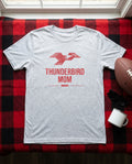 Lima Central Catholic Thunderbird Mom Tee - Sport Grey