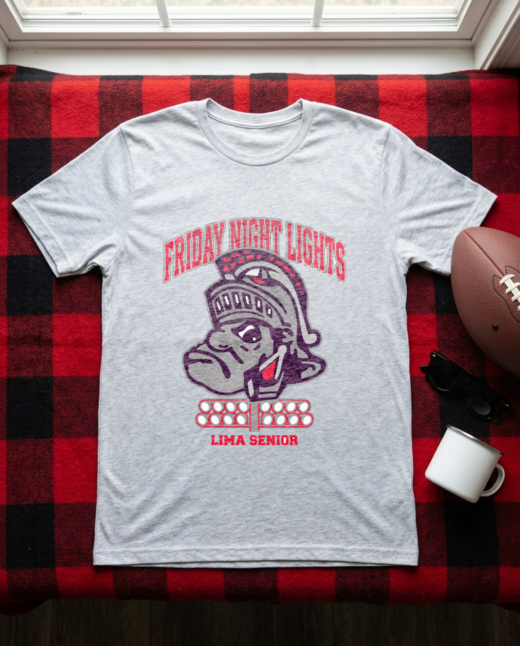 Lima Senior Friday Night Lights Tee - Sport Grey