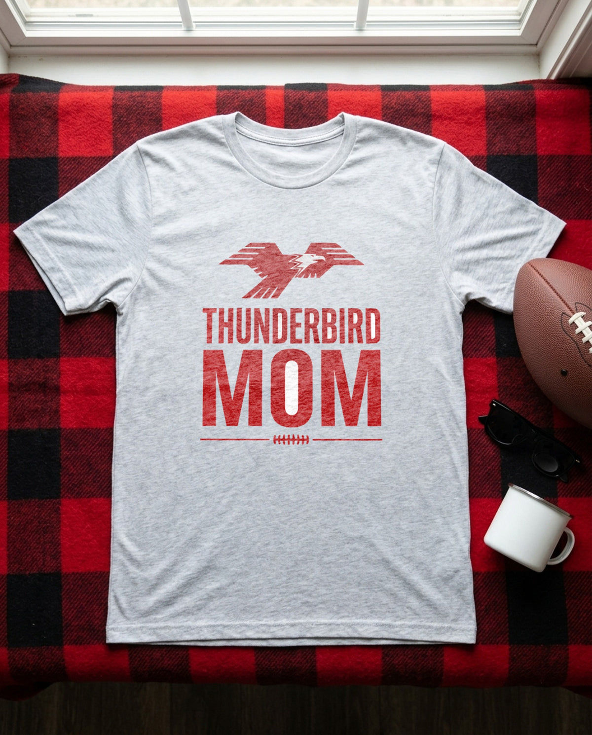 Lima Central Catholic Team Parent Tee - Sport Grey