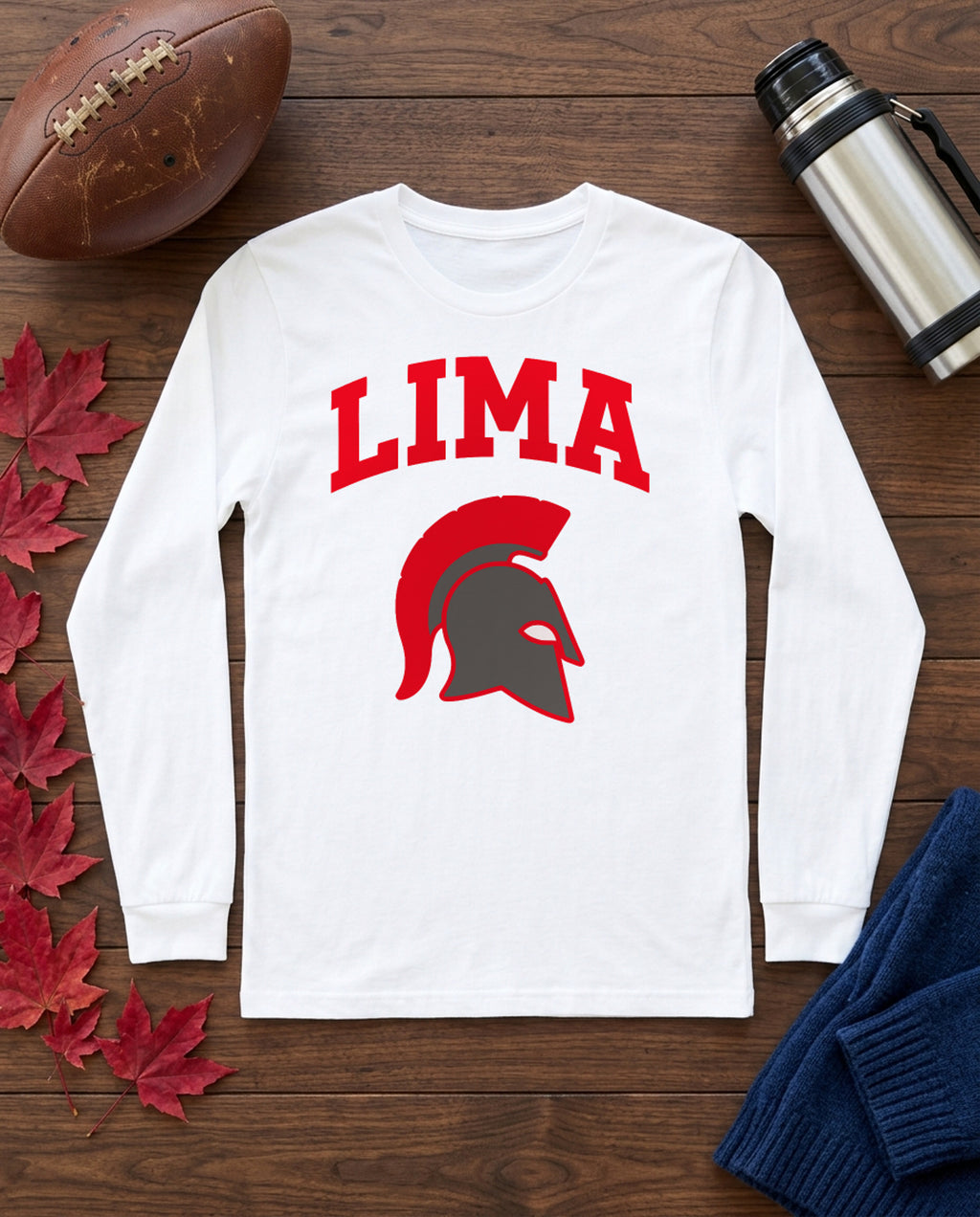 Lima Senior Hometown Long Sleeve - White
