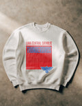 Lima Central Catholic Boxed Mascot Crewneck - White