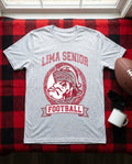 Lima Senior Crest Badge Tee - Sport Grey