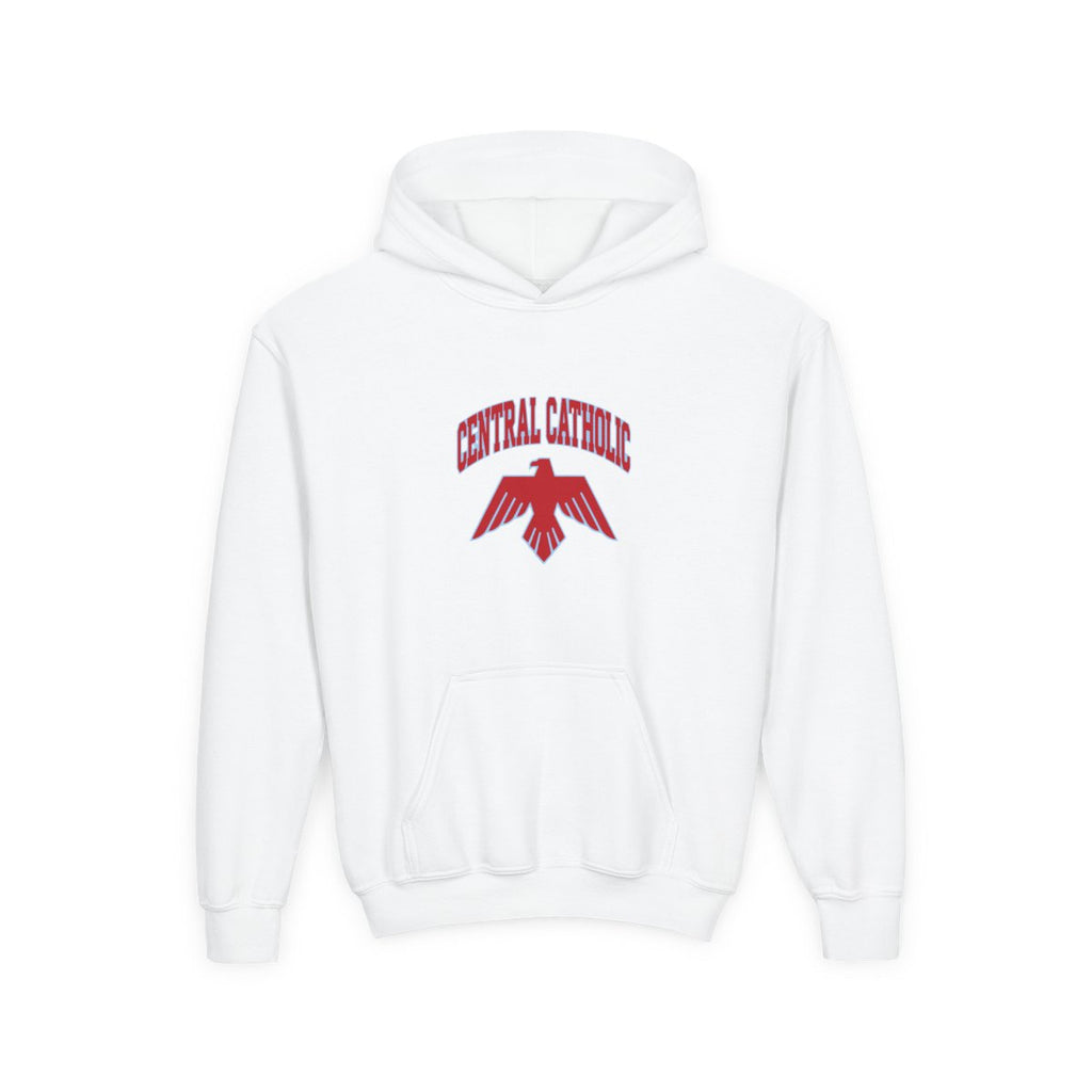 Lima Central Catholic Arch Logo Youth Hoodie