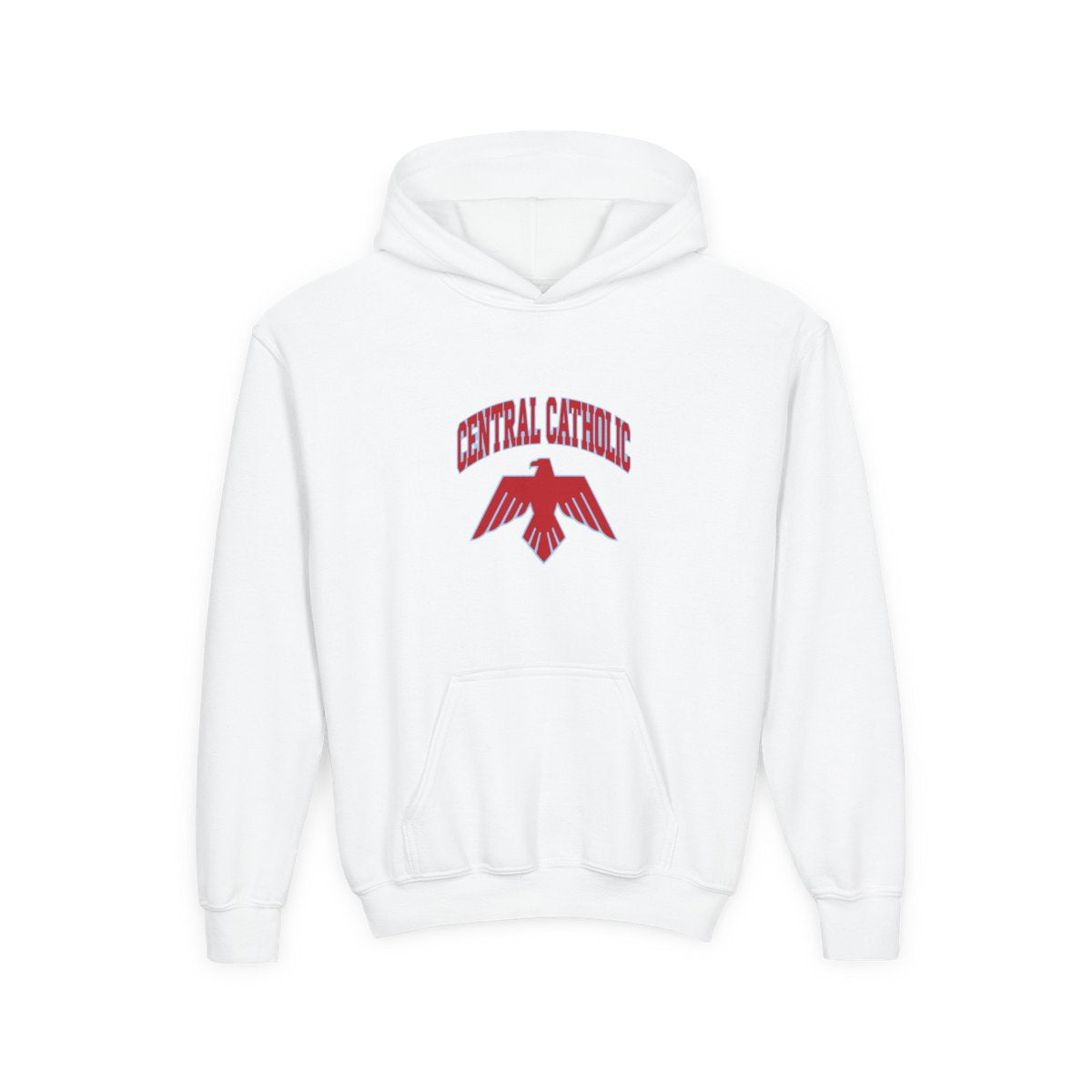 Lima Central Catholic Arch Logo Youth Hoodie
