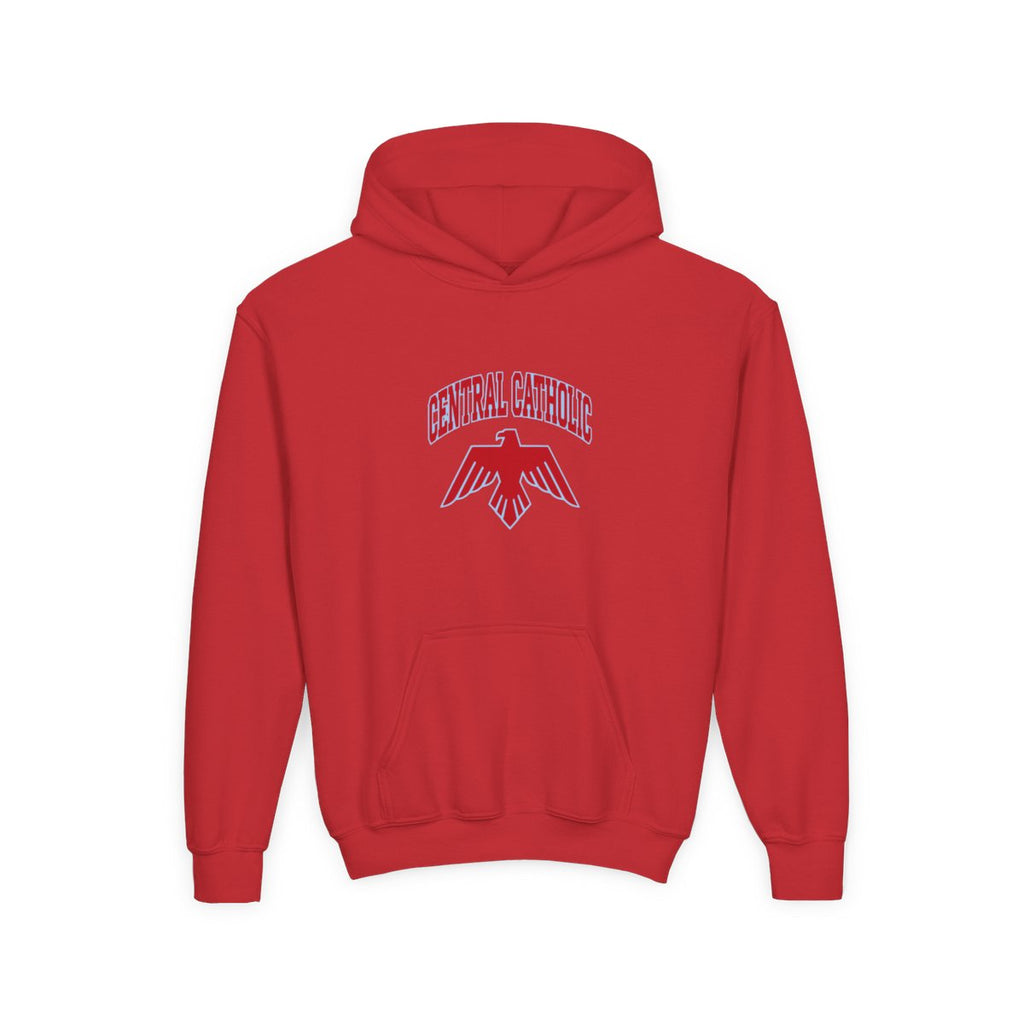 Lima Central Catholic Arch Logo Youth Hoodie