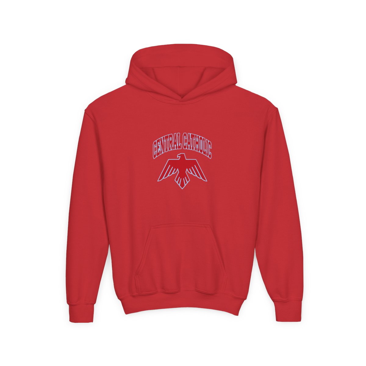 Lima Central Catholic Arch Logo Youth Hoodie