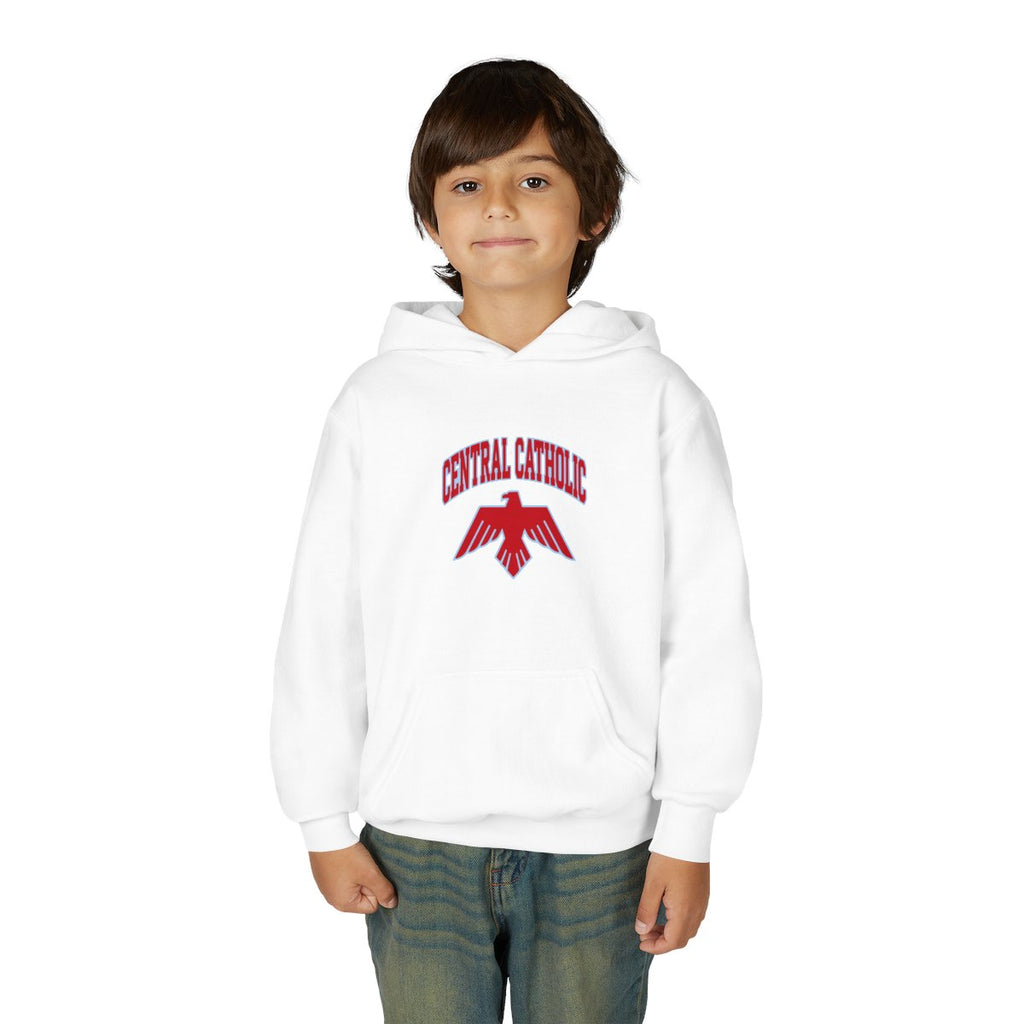 Lima Central Catholic Arch Logo Youth Hoodie
