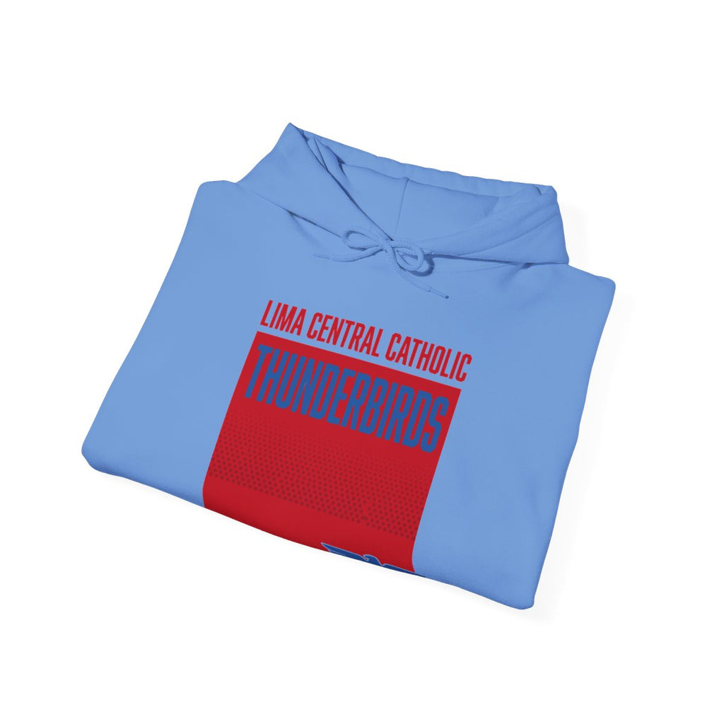 Lima Central Catholic Boxed Mascot Hoodie
