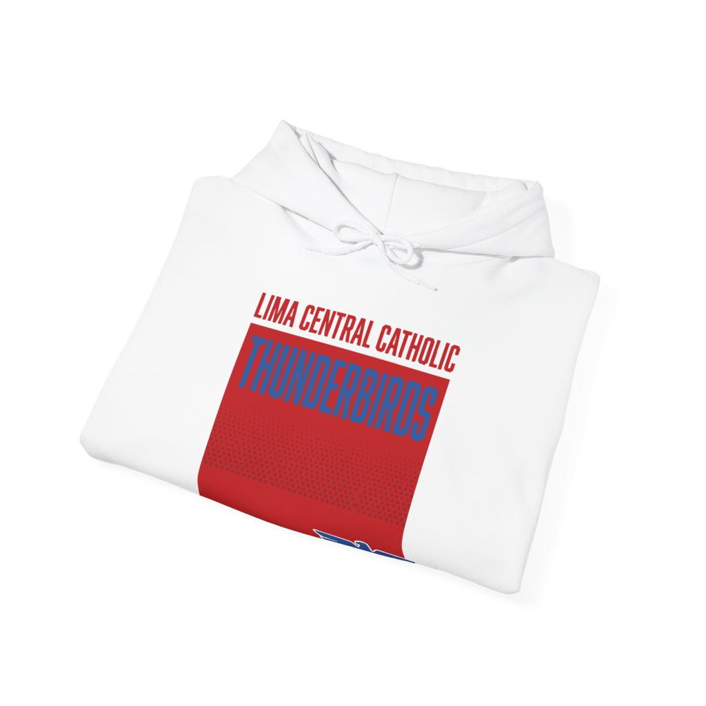 Lima Central Catholic Boxed Mascot Hoodie