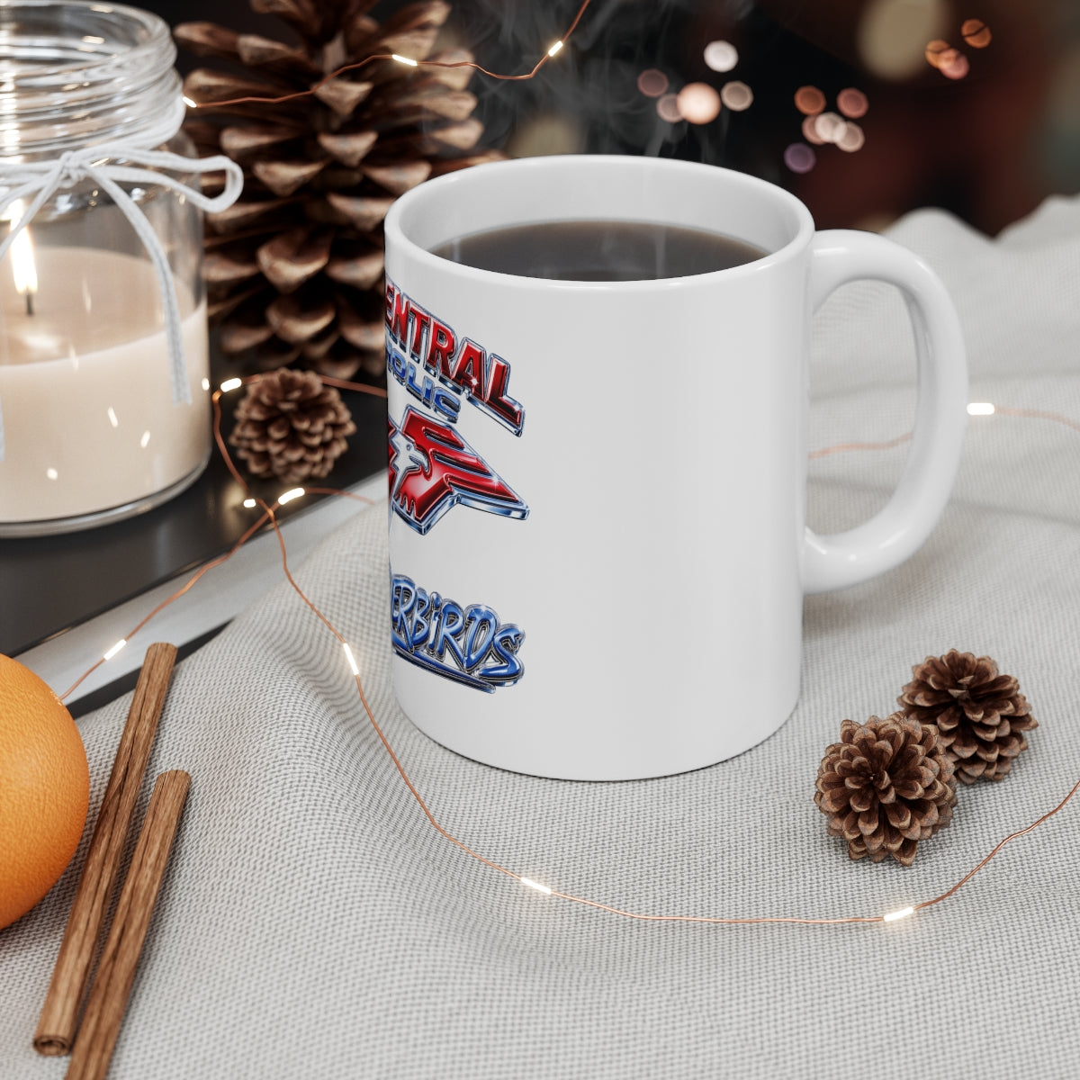 Lima Central Catholic Chrome Y2k Mug