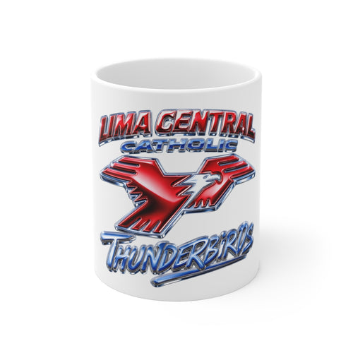 Lima Central Catholic Chrome Y2k Mug
